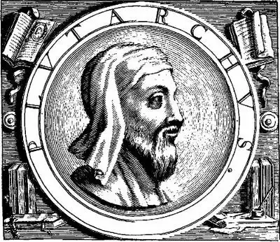 Plutarch. Book illustration from 1565.