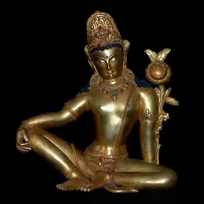 Indra. Bronze scupture from Nepal, 20th century.