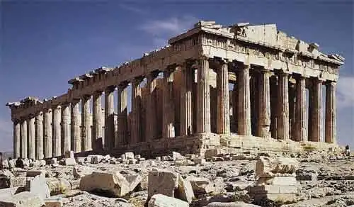 Parthenon. Cosmos of the Ancients.